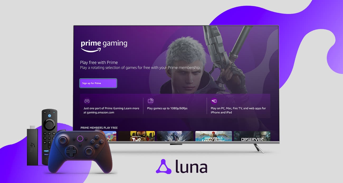 Luna, le service de cloud gaming d' est disponible en France !